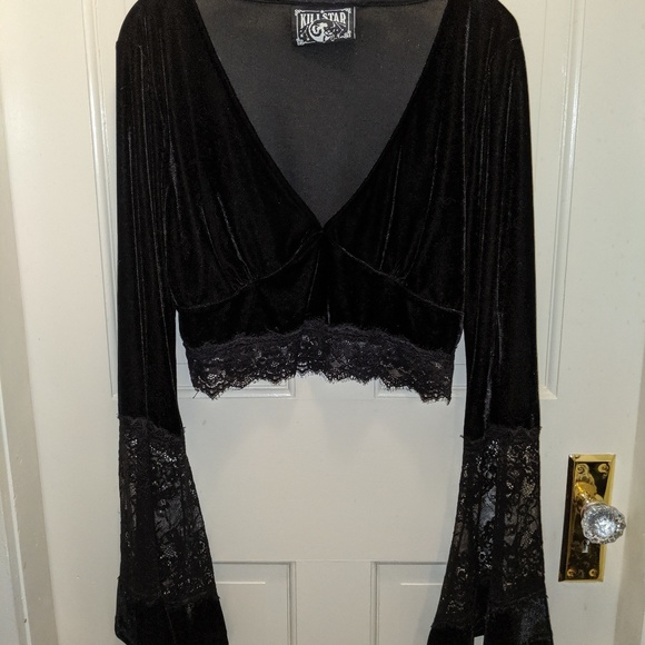 Killstar Tops - Naomi Long Sleeve Top